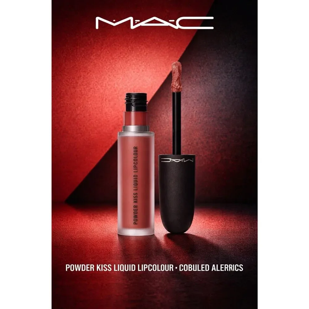 M•A•C - Powder Kiss Liquid Lipcolour - Shade: Over The Taupe - 0.17 fl oz/ 5 mL